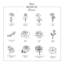 Load image into Gallery viewer, Birth Flower Necklace