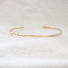 Load image into Gallery viewer, Hand Stamped Bracelet | Gold or Silver