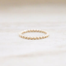Load image into Gallery viewer, Beaded Stacking Ring | Gold or Silver