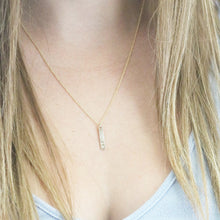 Load image into Gallery viewer, Lana Bar Necklace | Gold or Silver
