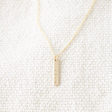 Load image into Gallery viewer, Lana Bar Necklace | Gold or Silver