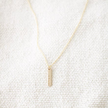 Load image into Gallery viewer, Lana Bar Necklace | Gold or Silver