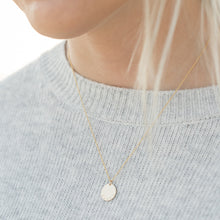 Load image into Gallery viewer, Mini Julia Disc Necklace | Gold or Silver