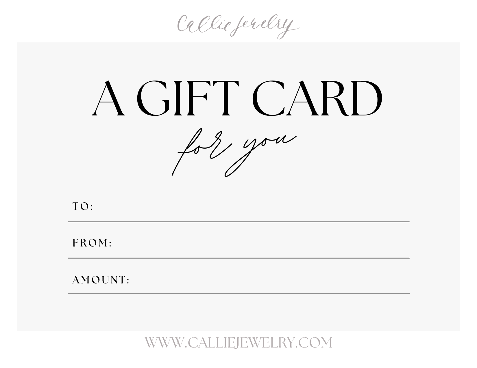 Gift Card to Callie Jewelry – Shop Callie Jewelry gift-card-to-callie-jewelry-shop-callie-jewelry