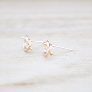 Knot Studs | Gold or Silver