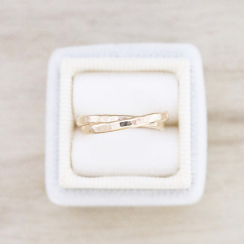 Hammered Rolling Ring