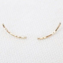 Load image into Gallery viewer, Hammered Climber Earrings