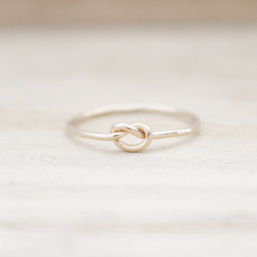 Skinny Knot Ring | Gold or Silver