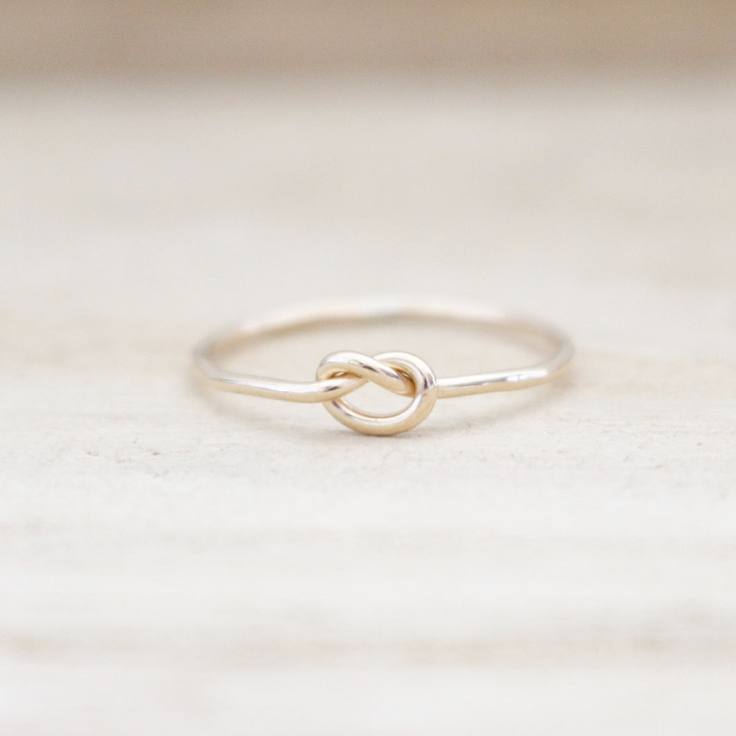 Skinny Knot Ring | Gold or Silver