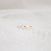 Load image into Gallery viewer, Sutton Solitaire Ring | Gold or Silver