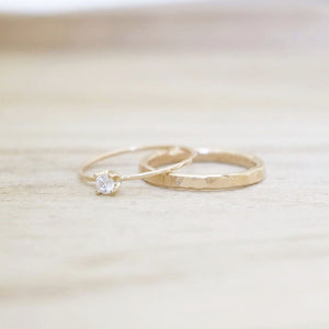 Chunky Shimmer Ring | Gold
