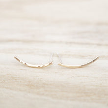 Load image into Gallery viewer, Hammered Climber Earrings