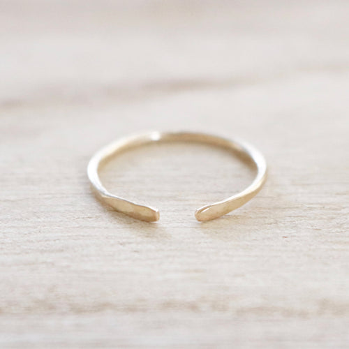 Open Edge Ring | Gold or Silver
