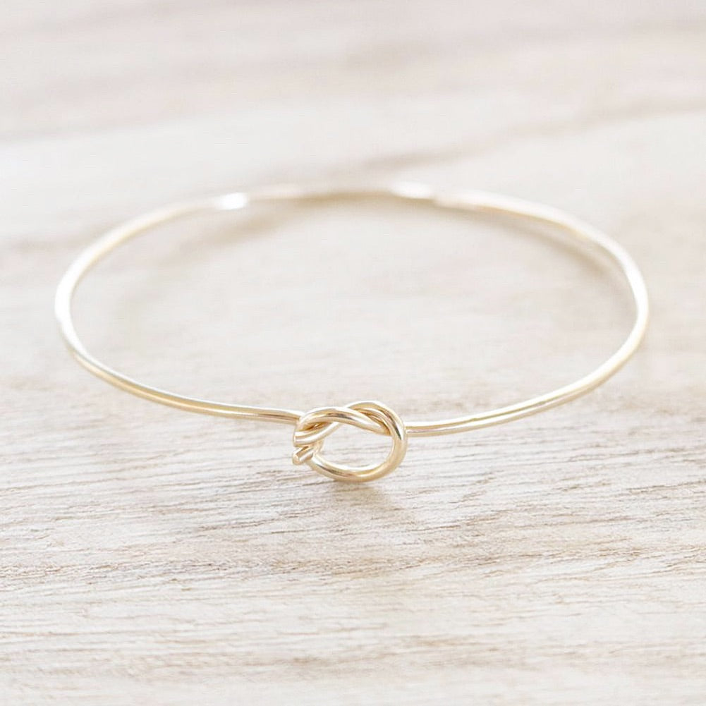 Knot Bracelet | Gold