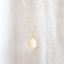 Load image into Gallery viewer, Julia Disc Necklace | Gold or Silver