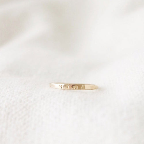 Mama Ring | Gold or Silver