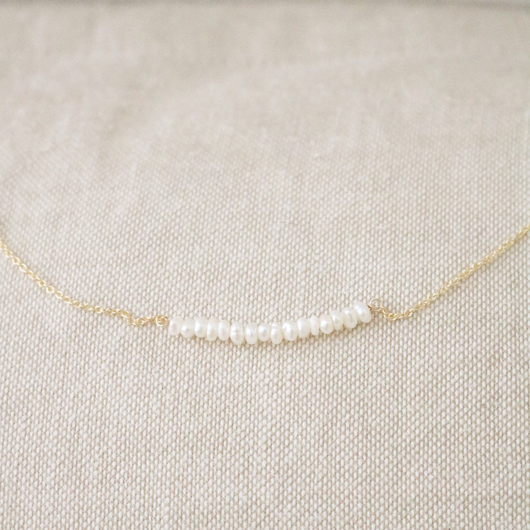 Leanor Bar Necklace | Gold or Silver