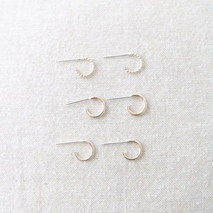 Laure Huggie Earrings | Gold or Silver