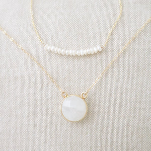 Leanor Bar Necklace | Gold or Silver