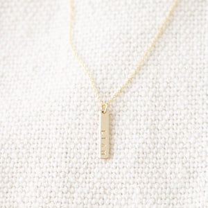 Lana Bar Necklace