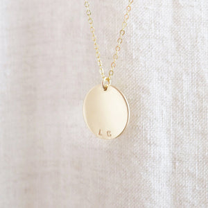 Julia Disc Necklace