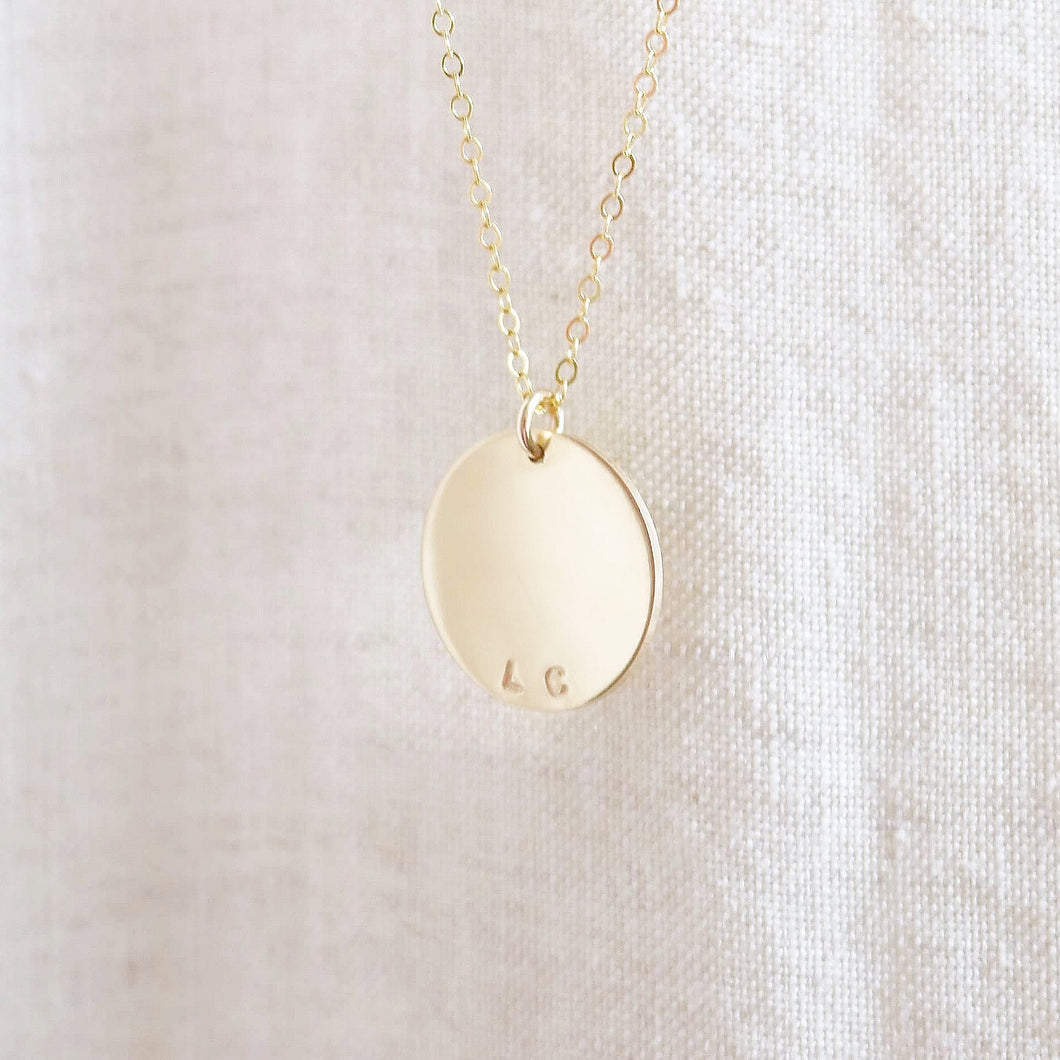 Julia Disc Necklace