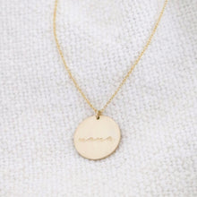 Load image into Gallery viewer, The Mama Disc Necklace