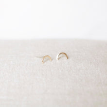 Load image into Gallery viewer, Rainbow Stud Earrings | Gold or Silver