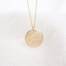 Load image into Gallery viewer, The Mama Disc Necklace
