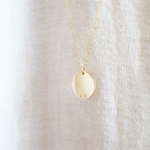 Load image into Gallery viewer, Julia Disc Necklace | Gold or Silver