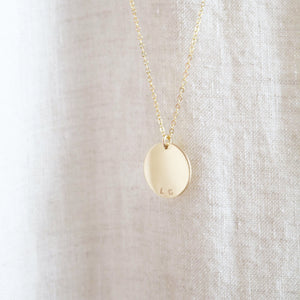Julia Disc Necklace